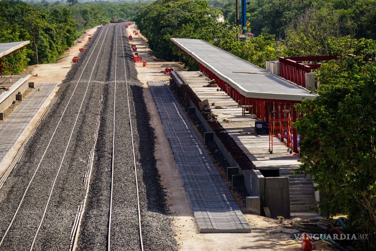$!Aspectos de los trabajos del tren maya en Leona Vicario, es un pintoresco pueblo localizado en la zona norte de Quintana Roo, a solo 42 kilómetros de Cancún.