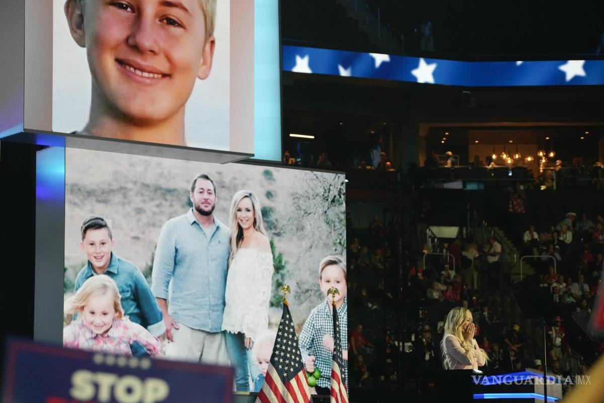 $!Anne Fundner habla en la segunda noche de la Convención Nacional Republicana en el Foro Fiserv en Milwaukee, Wisconsin.