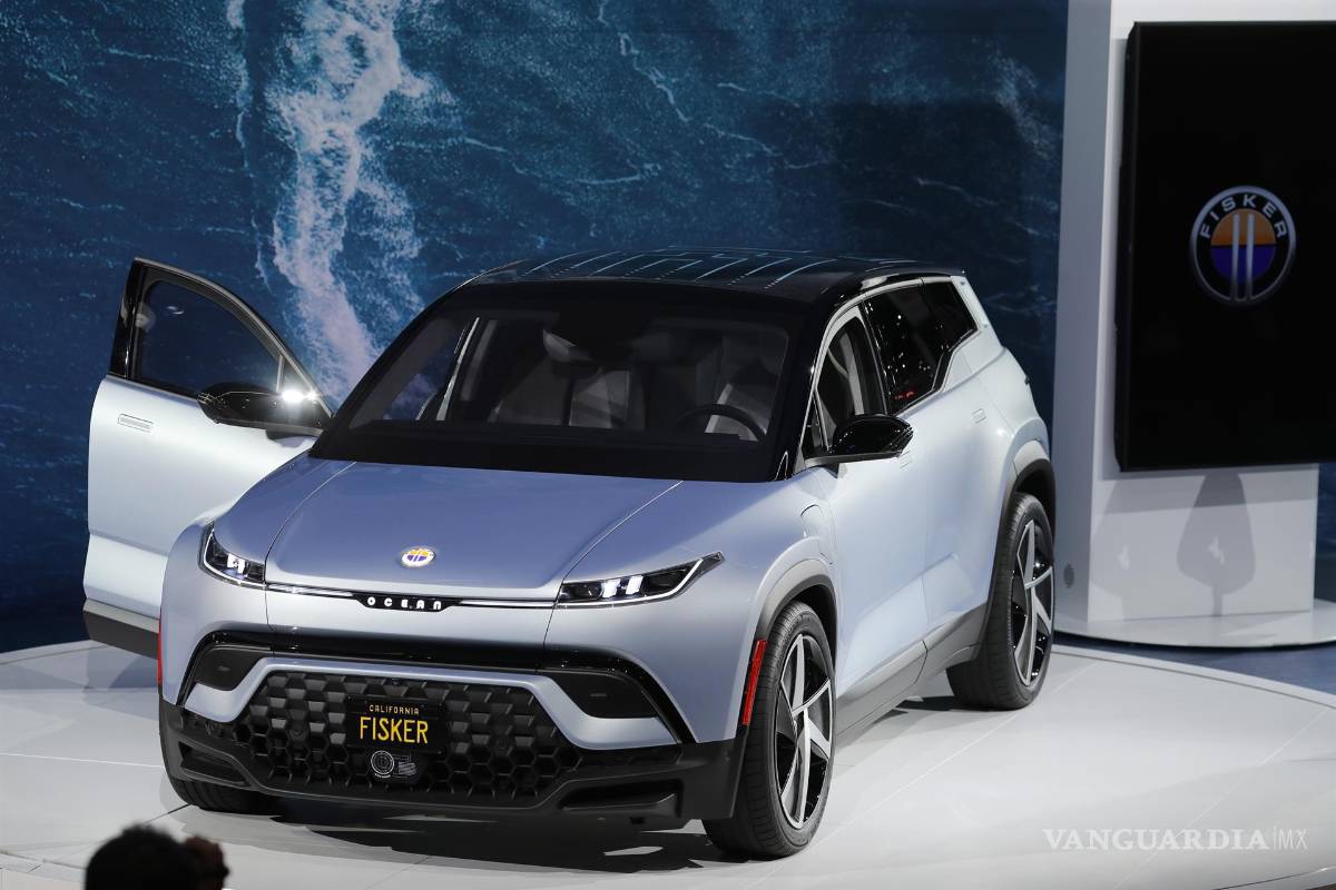 $!El Fiskar Ocean se revela en Automobility LA en Los Ángeles, California. EFE/EPA/David Swanson