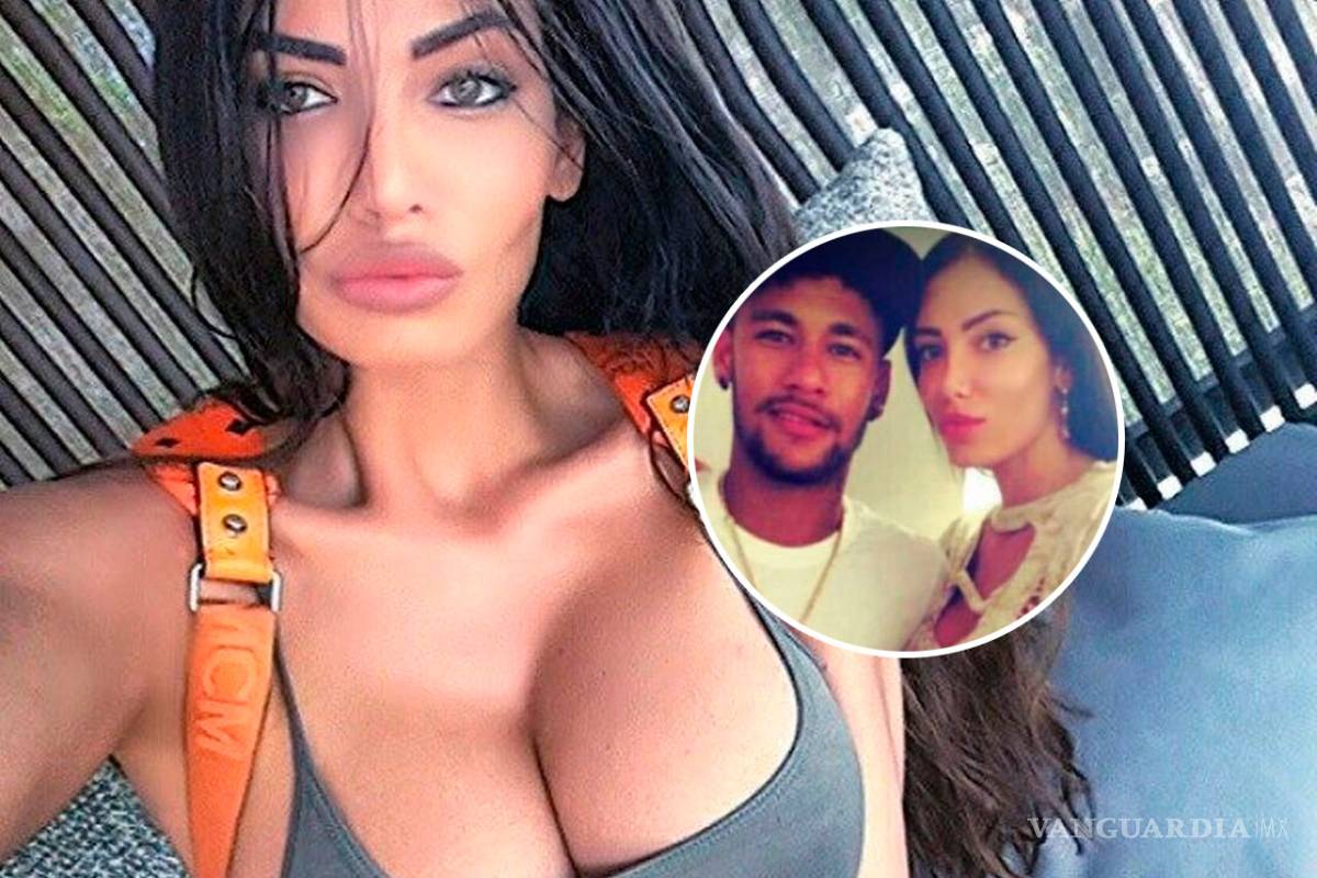 Ex pareja de Neymar prometió reducirse los senos; se arrepiente y hace lo contrario
