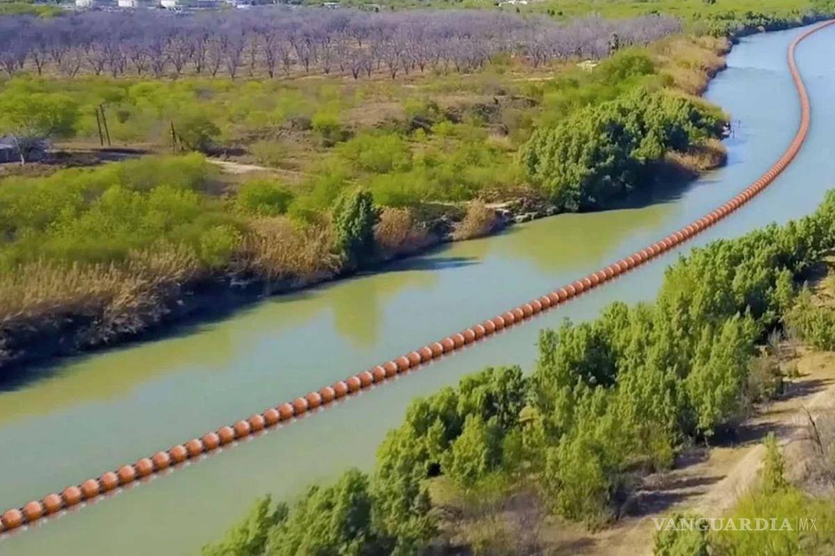 Instalación de boyas en el río Bravo inicia el 10 de julio