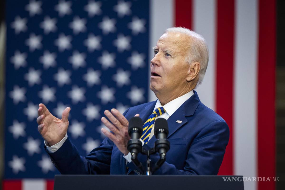 $!El presidente estadounidense Joe Biden promociona los esfuerzos económicos de su administración, en Largo, Maryland, el 14 de septiembre de 2023.