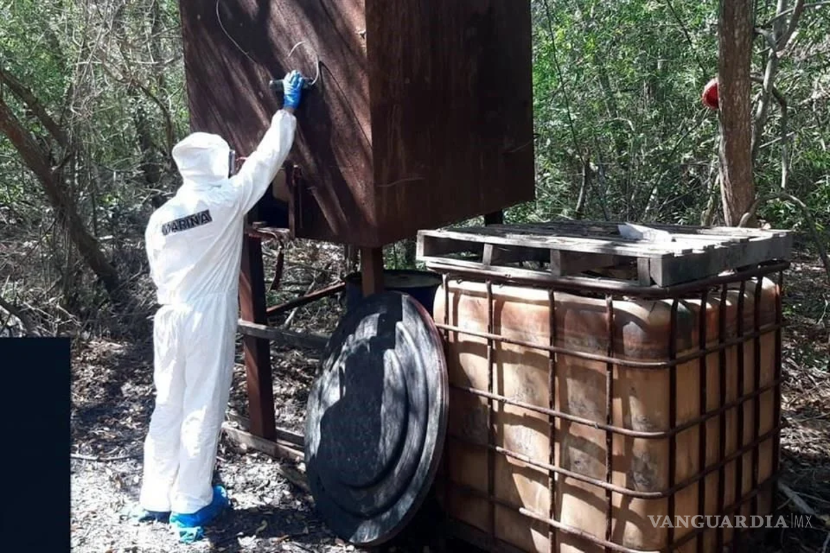 Incautan casi 5 toneladas de metanfetamina en Sinaloa