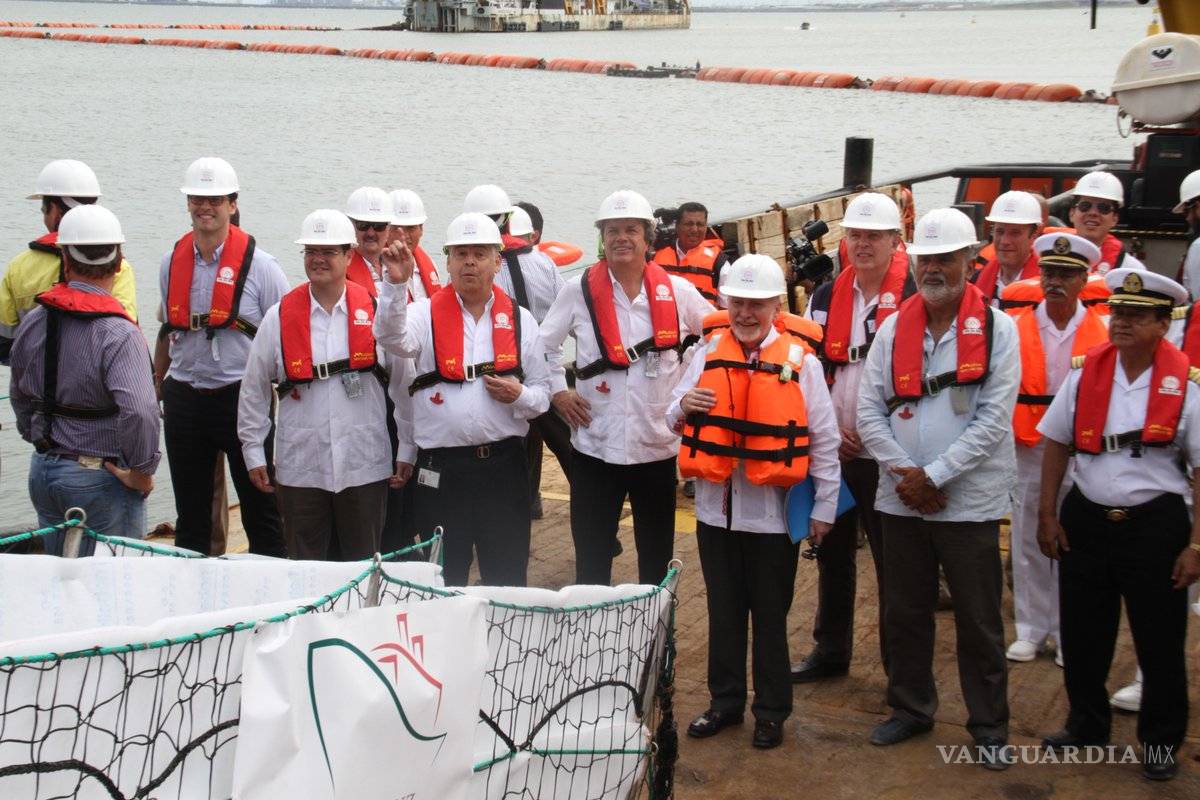 Inicia etapa del Nuevo Puerto de Veracruz; dragado costará mil 247 mdp