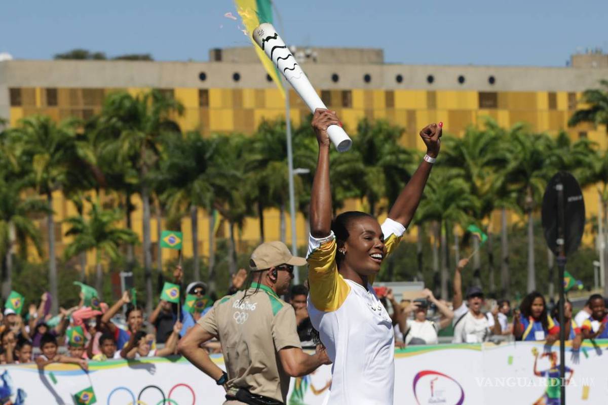 La antorcha olímpica llega a Brasil