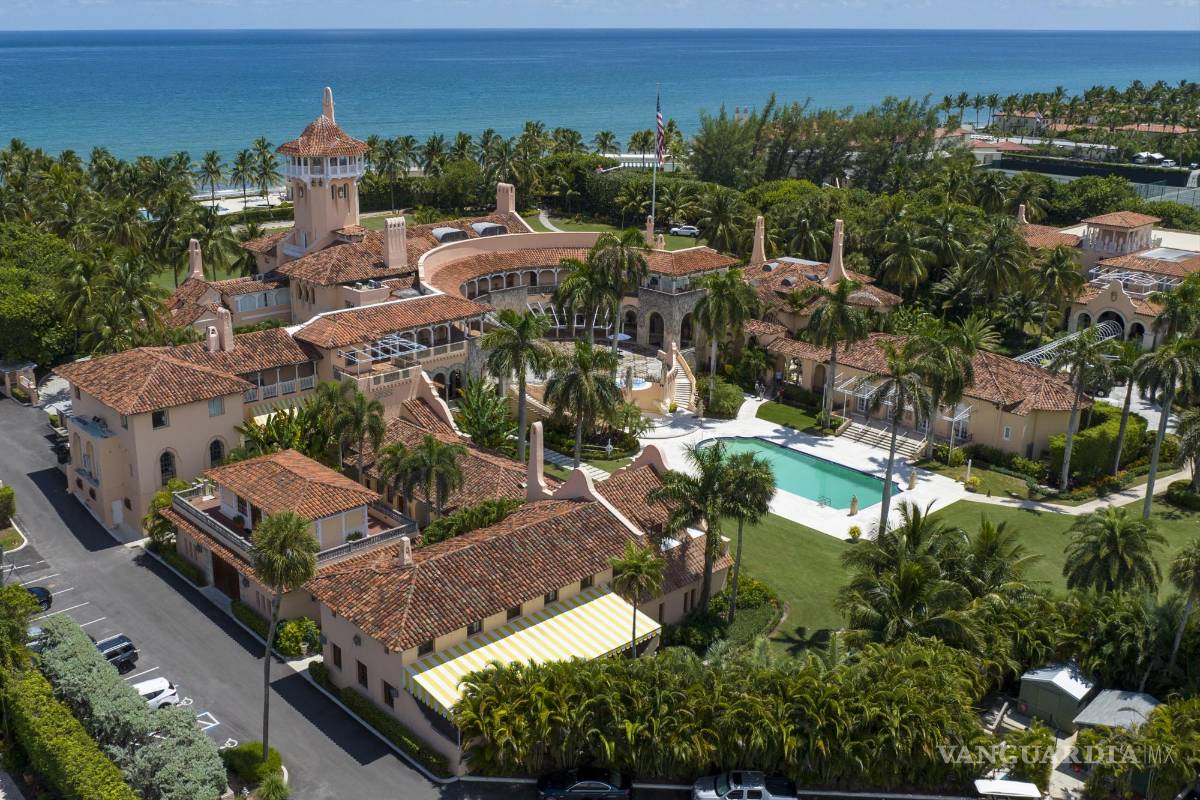 $!La finca Mar-a-Lago del expresidente Donald Trump en Palm Beach, Florida.