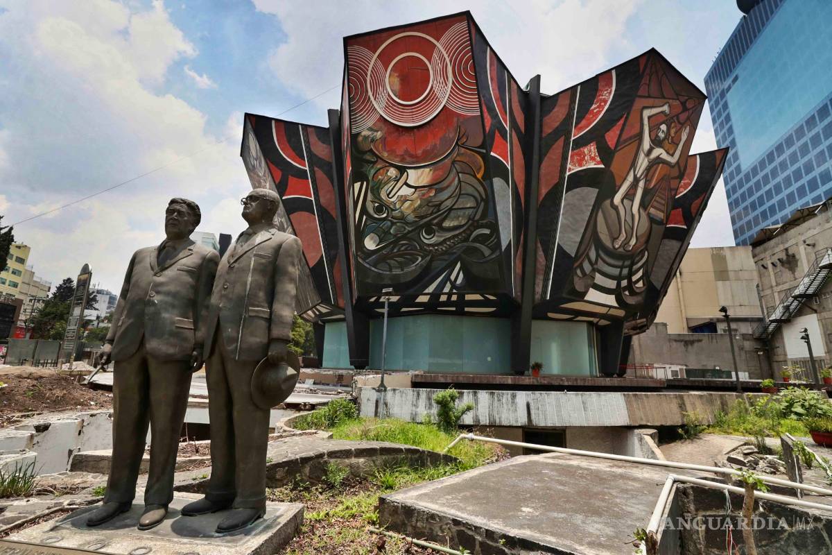 $!Polyforum Cultural Siqueiros, urge ser rescatado y restaurado