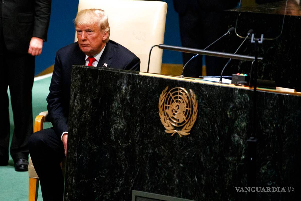 $!Trump causa risa entre audiencia al hablar de logros de EU