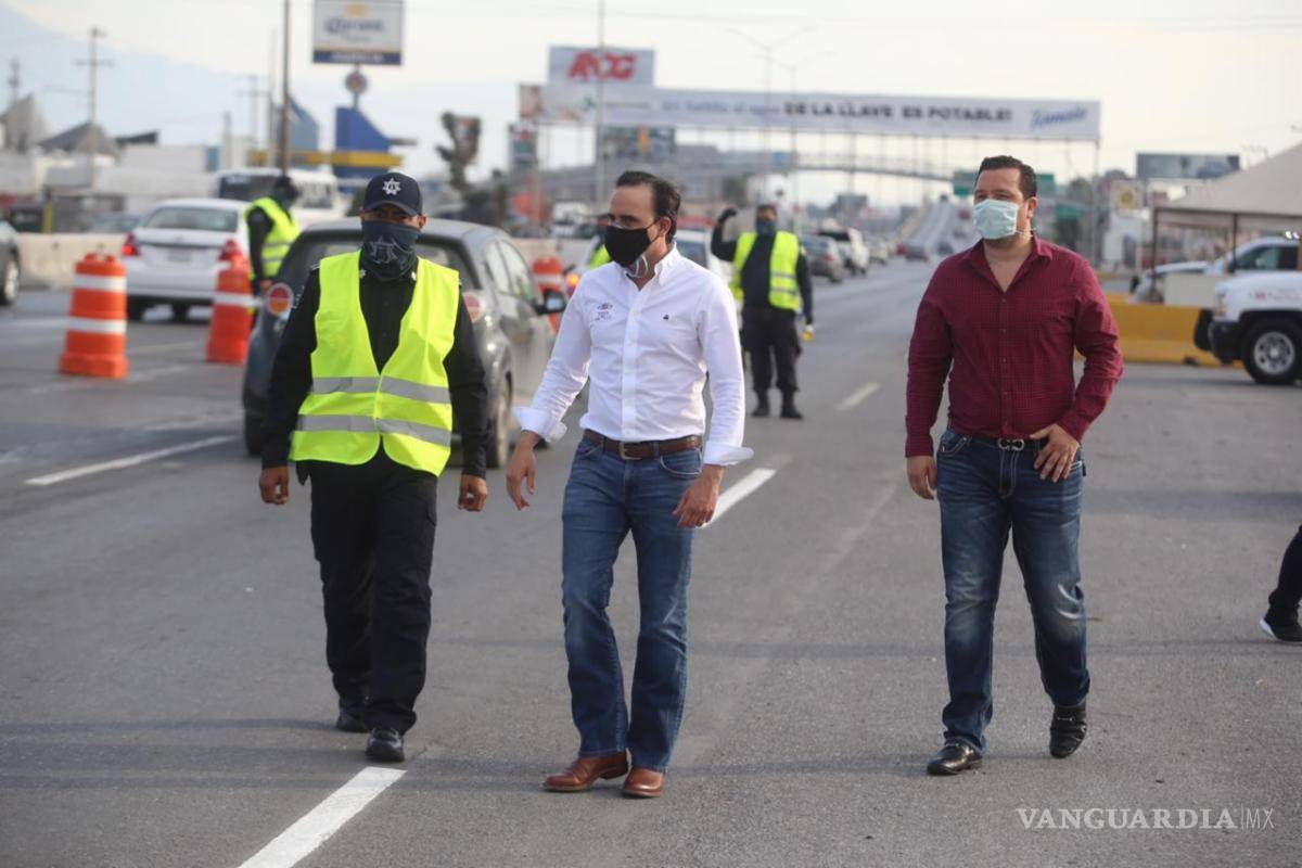 Supervisa Alcalde de Saltillo filtros de vigilancia contra coronavirus