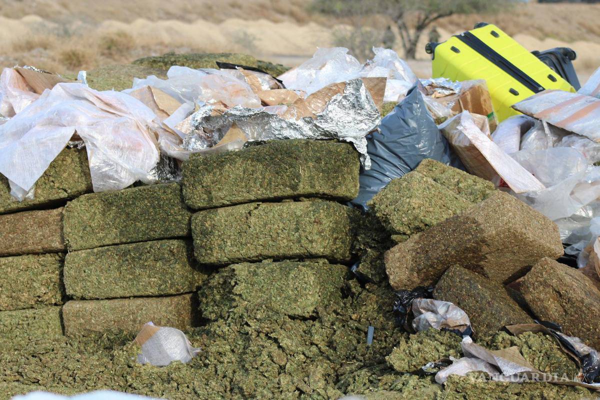 Incineran en Nuevo León más de dos toneladas de droga, incluido clonazepam