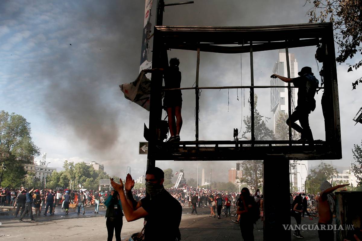 $!Chile vive la mayor ola de protestas de su era democrática