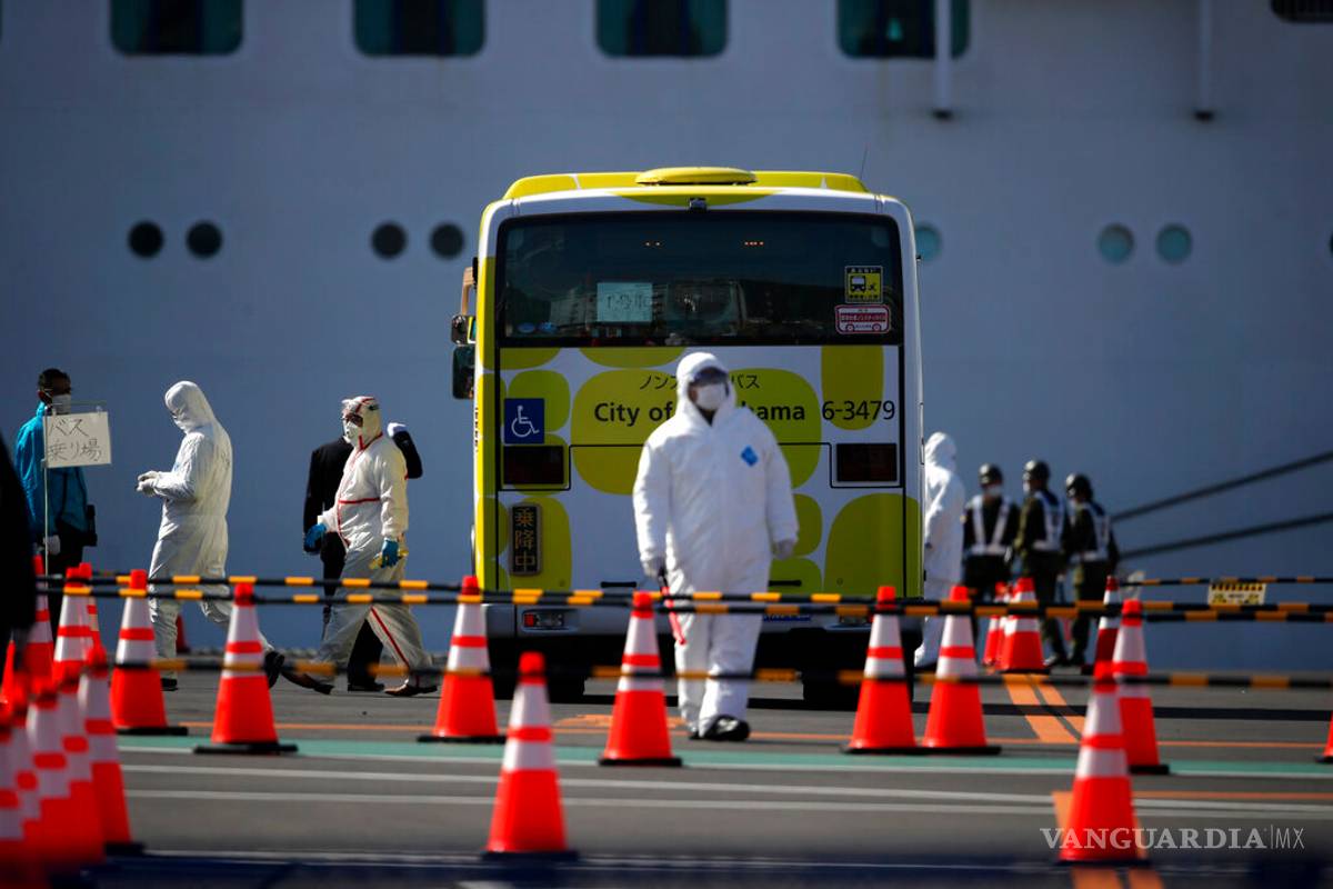 Termina cuarentena de crucero en Japón, desembarcarán mexicanos
