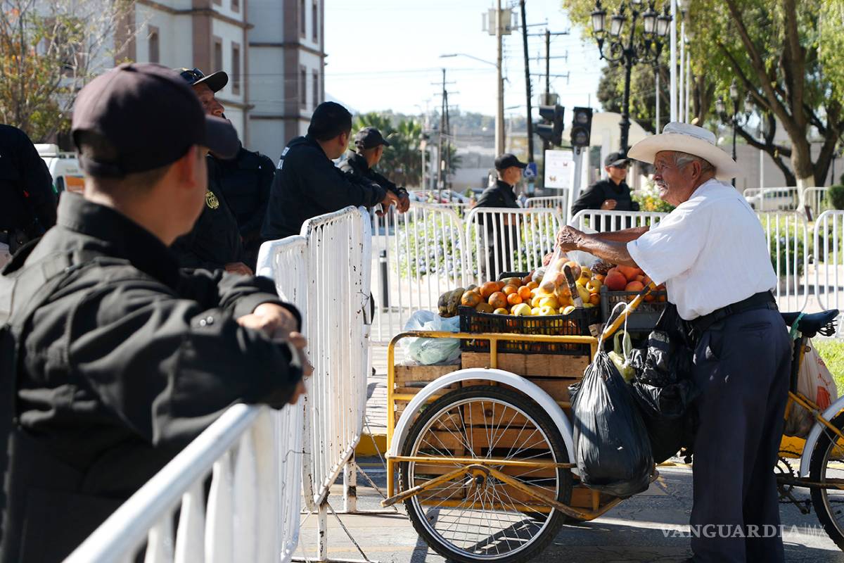 $!Fuerte operativo de seguridad por sexto Informe de Gobierno de Rubén Moreira