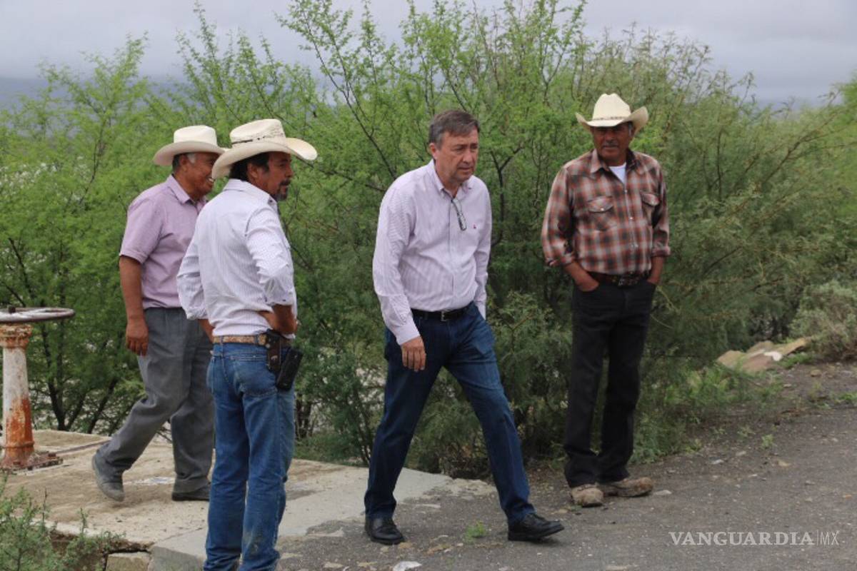 $!Dan seguridad familias de ejidos en General Cepeda ante lluvias en la región