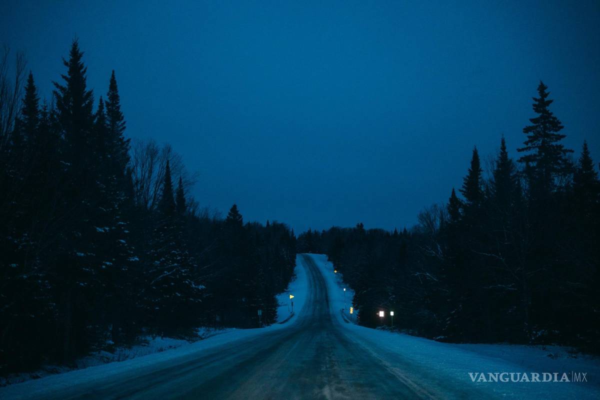 $!La ruta 3 de New Hampshire, Daniel Webster Highway, termina en la frontera con Canadá en Pittsburg.