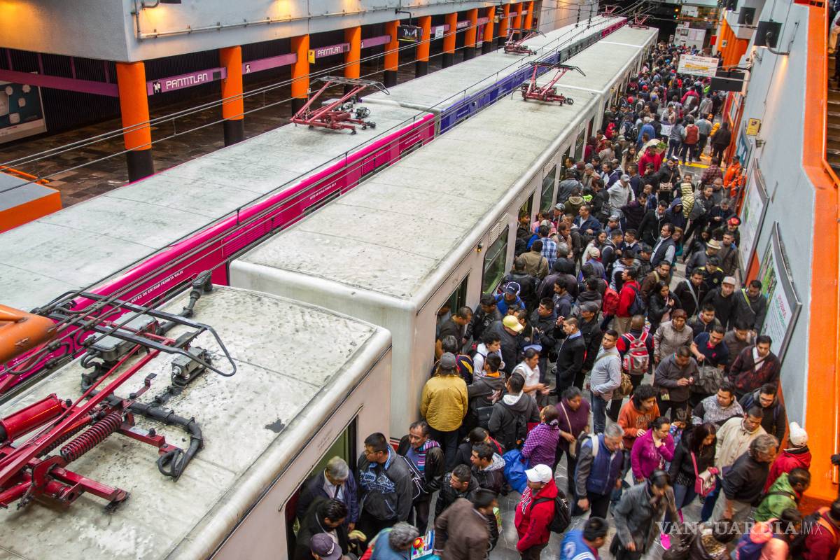 El Metro del DF, octavo en el mundo en movimiento de pasajeros