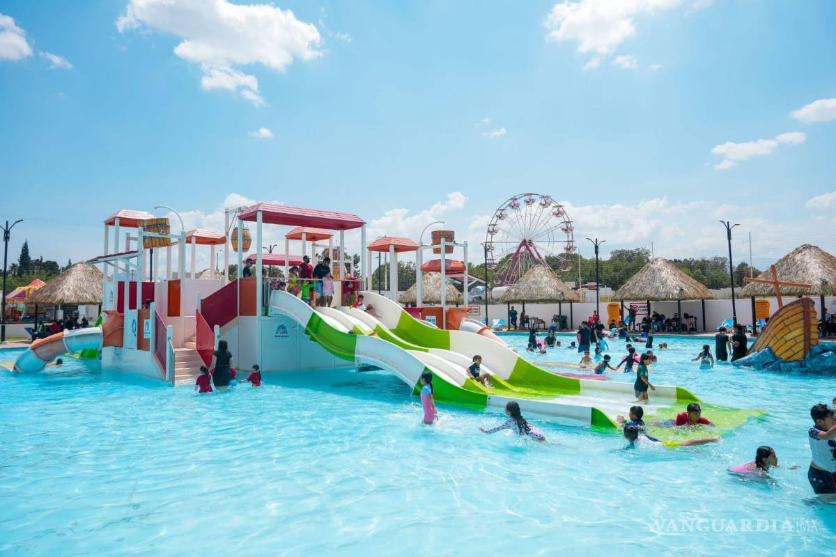$!AquaRamos ofrece albercas, toboganes y juegos acuáticos para visitantes.