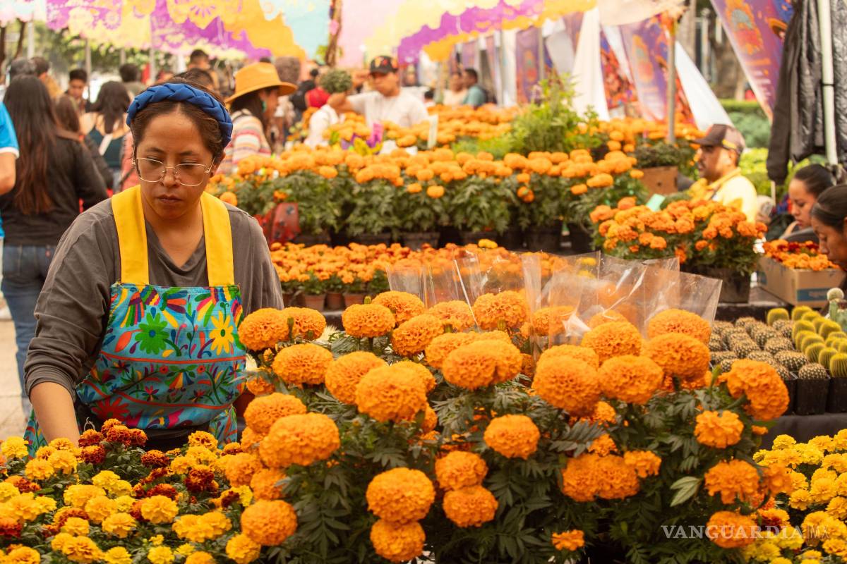 $!La flor de cempasúchil es una de las protagonistas del Día de Muertos en México.
