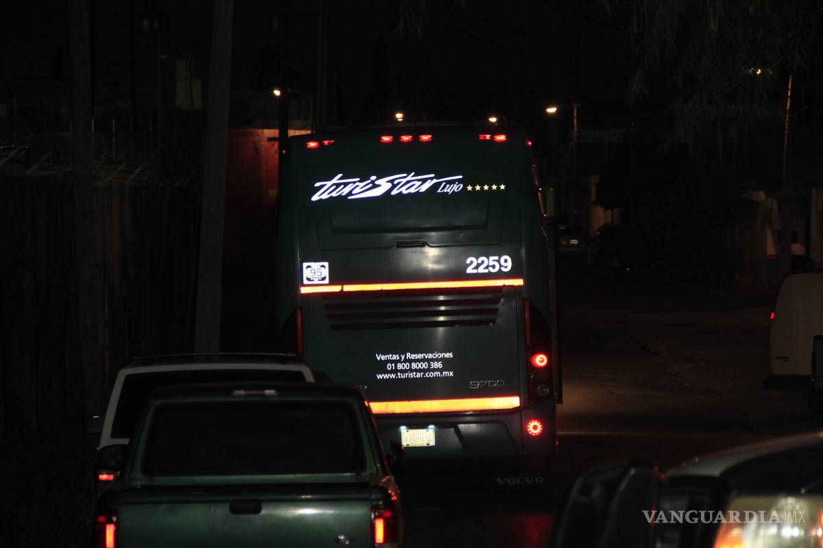 Decomisan droga por 9 millones de pesos en camión de pasajeros en Saltillo