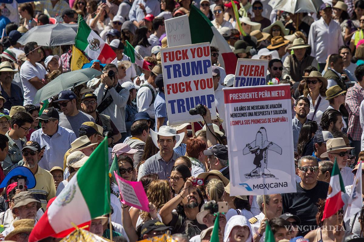 $!Se unen contra Trump en varios estados de México