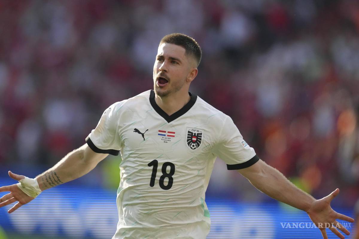 $!Romano Schmid marcó el gol 900 en la historia de la Eurocopa.