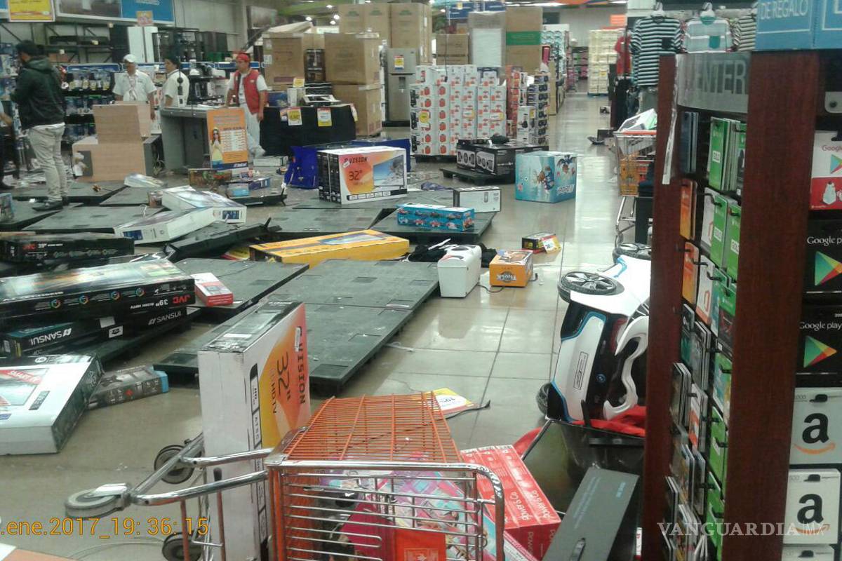 Han sido saqueadas 250 tiendas 'en su totalidad': Antad