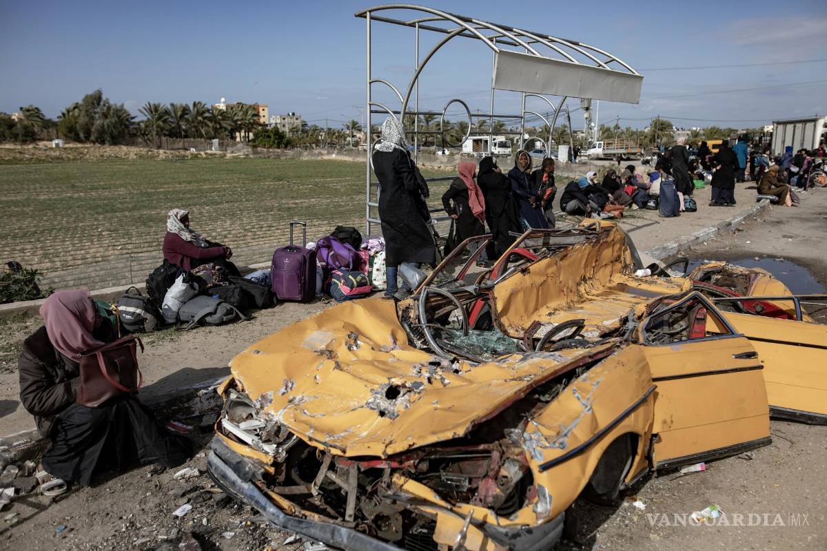 $!Centenares de miles de palestinos han sido desplazados por la guerra de Israel contra Hamas, y la mayoría ha tenido que irse hacia el sur de la Franja de Gaza.