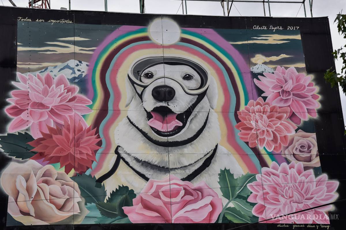 Dedican mural a Frida en restaurante de la CDMX