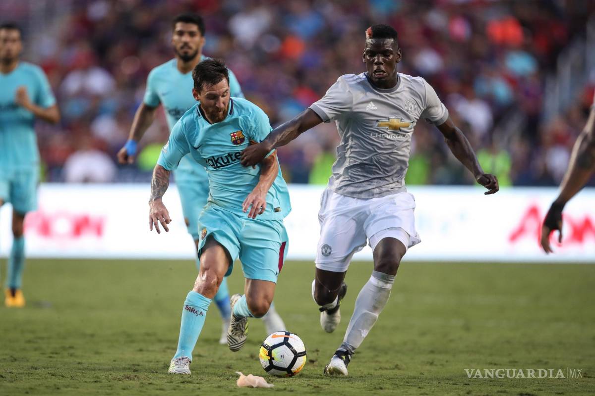 Primero el Real Madrid y ahora el Barcelona: Paul Pogba dice que el cuadro culé es el mejor del Mundo y Messi está por encima del resto