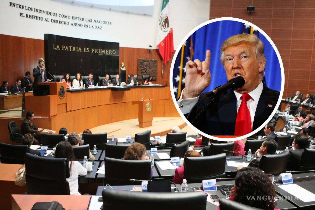 México debe pagar a Trump con la misma moneda: Senado