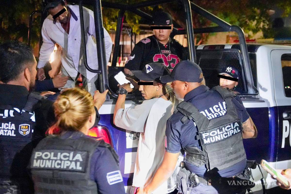 $!Las personas detenidas fueron puestas a disposición de la autoridad competente.