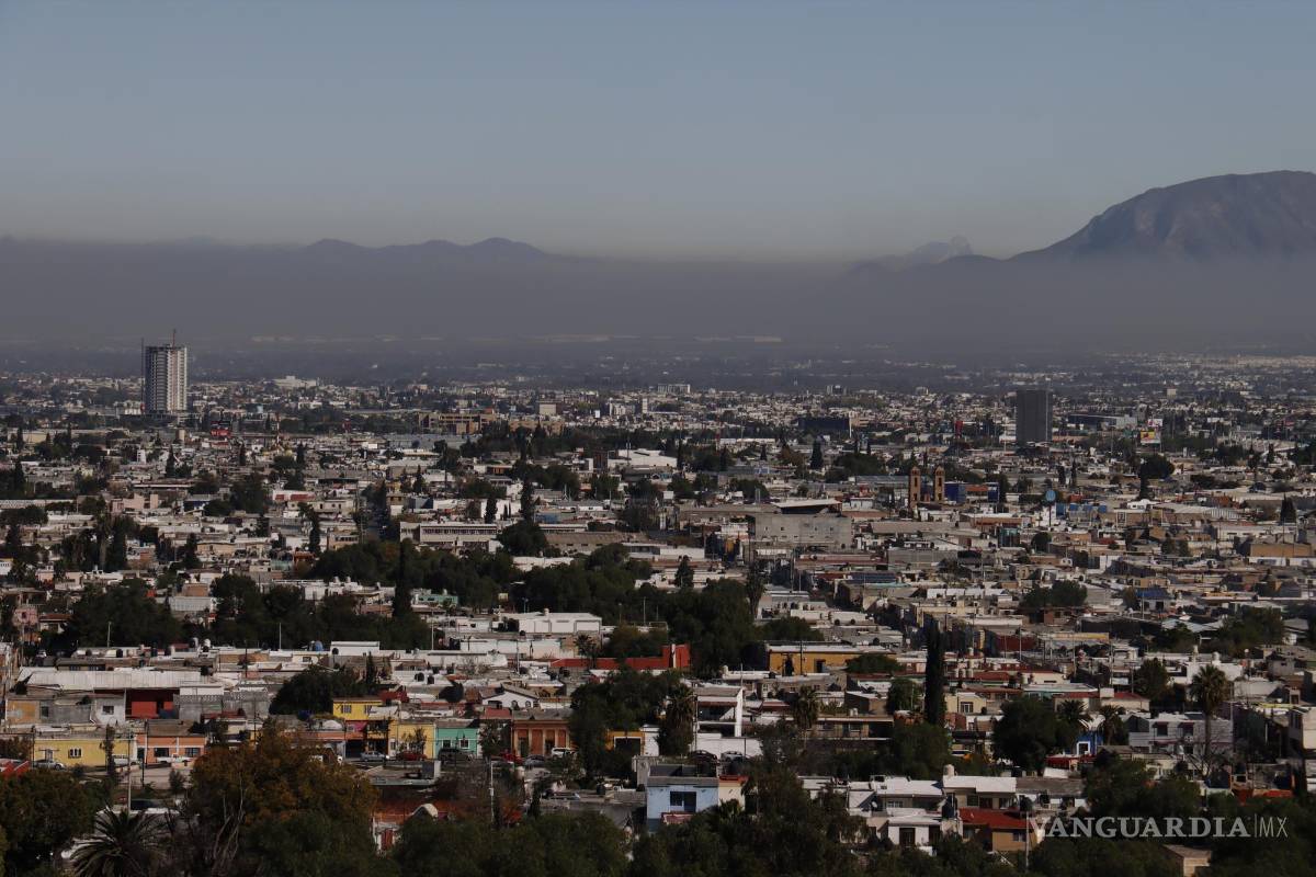 Amanece Saltillo con peor calidad del aire que Monterrey; representa riesgo a grupos sensibles