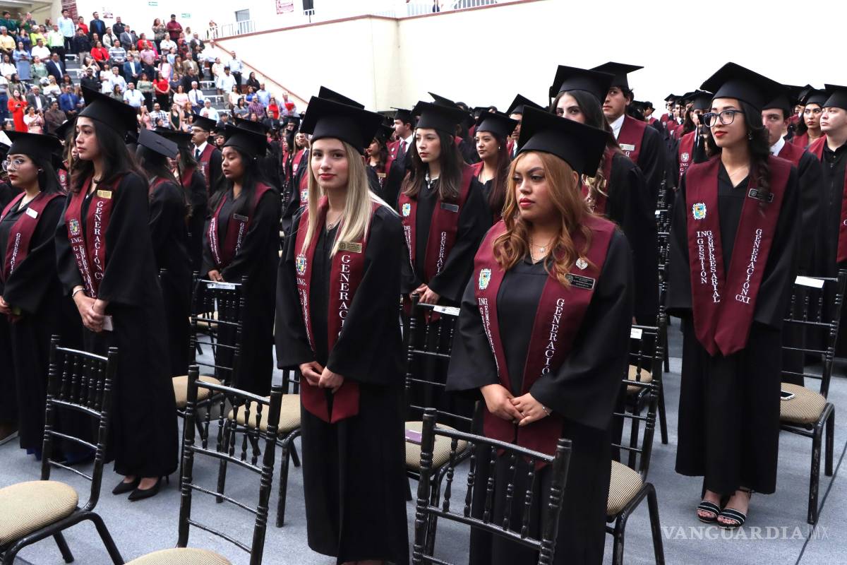 $!Ingenieros en Gestión Empresarial, Industrial y Mecatrónica lideran la generación con mayor número de egresados.