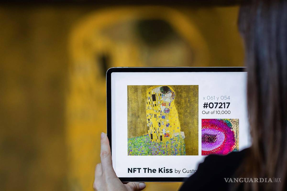 Venden “El Beso” de Gustav Klimt, en”trozos” en forma de exclusivos vales digitales