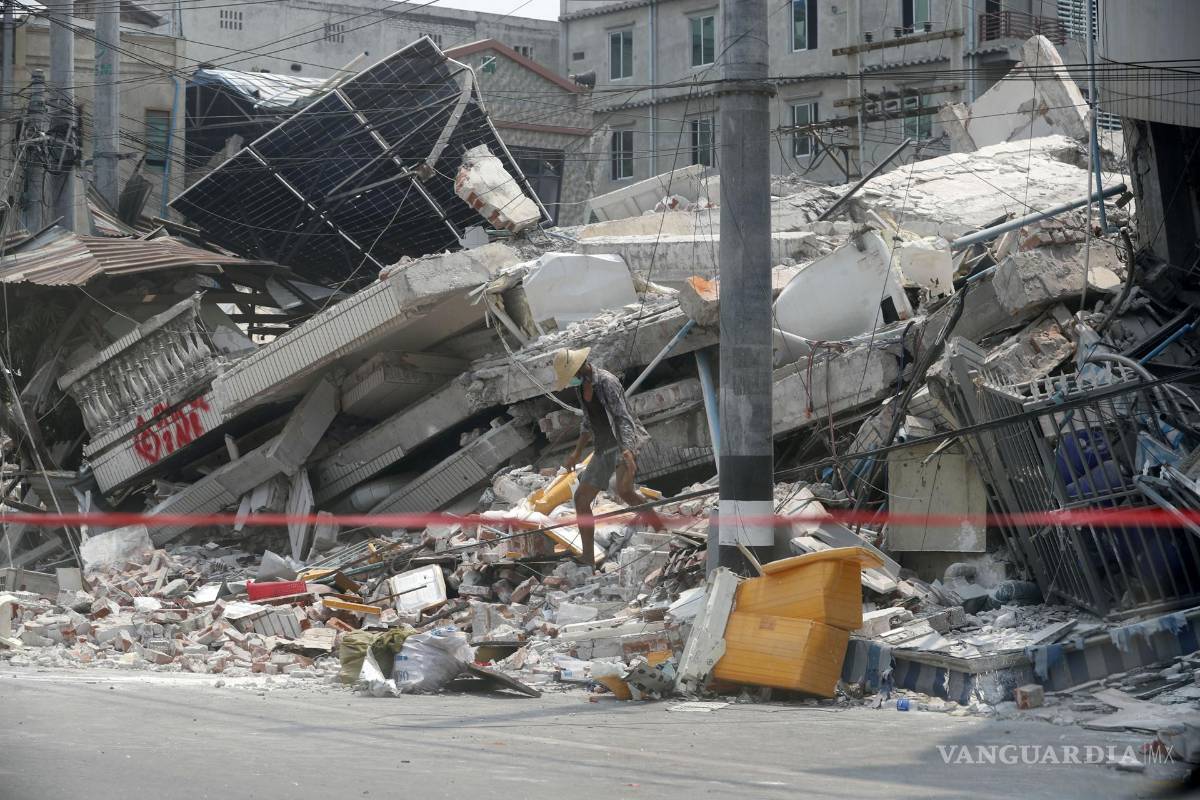 Hasta ahora contabilizan 3,354 personas fallecidas tras el terremoto en Birmania