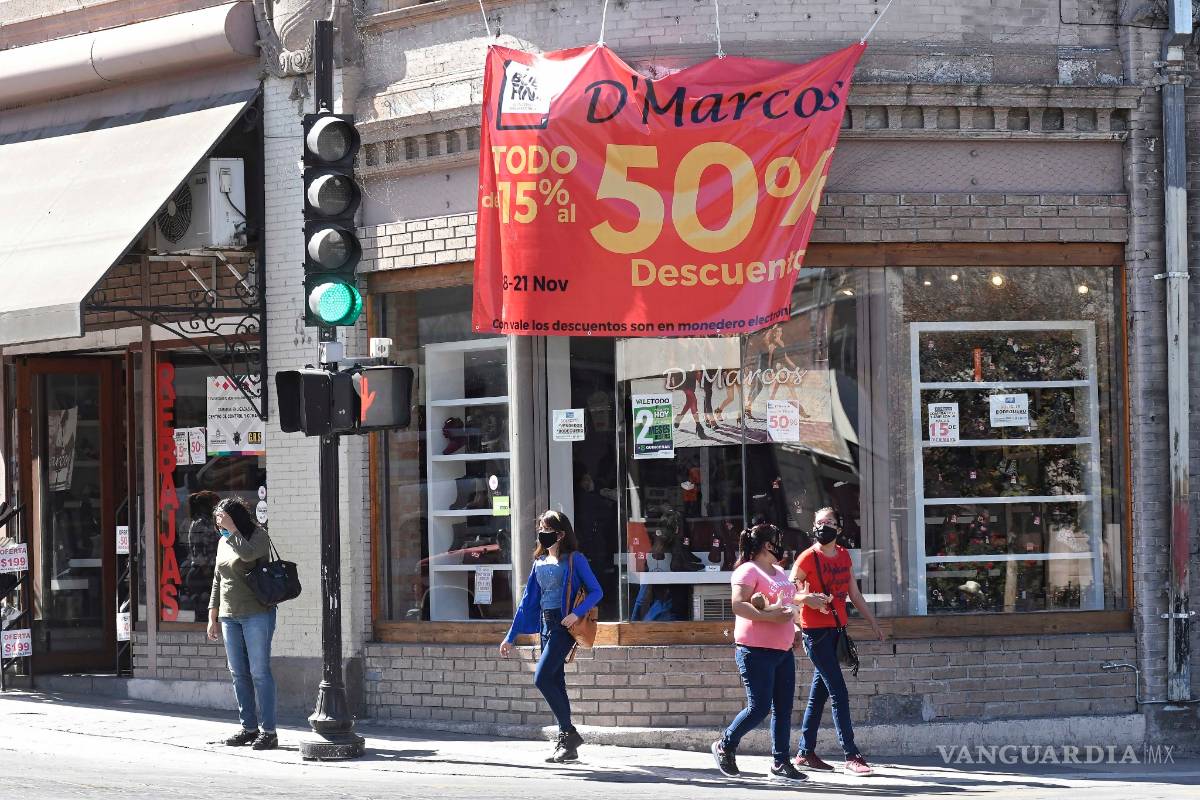 $!Arranca Buen Fin en Saltillo en medio de la pandemia; comerciantes esperan salvar su negocio