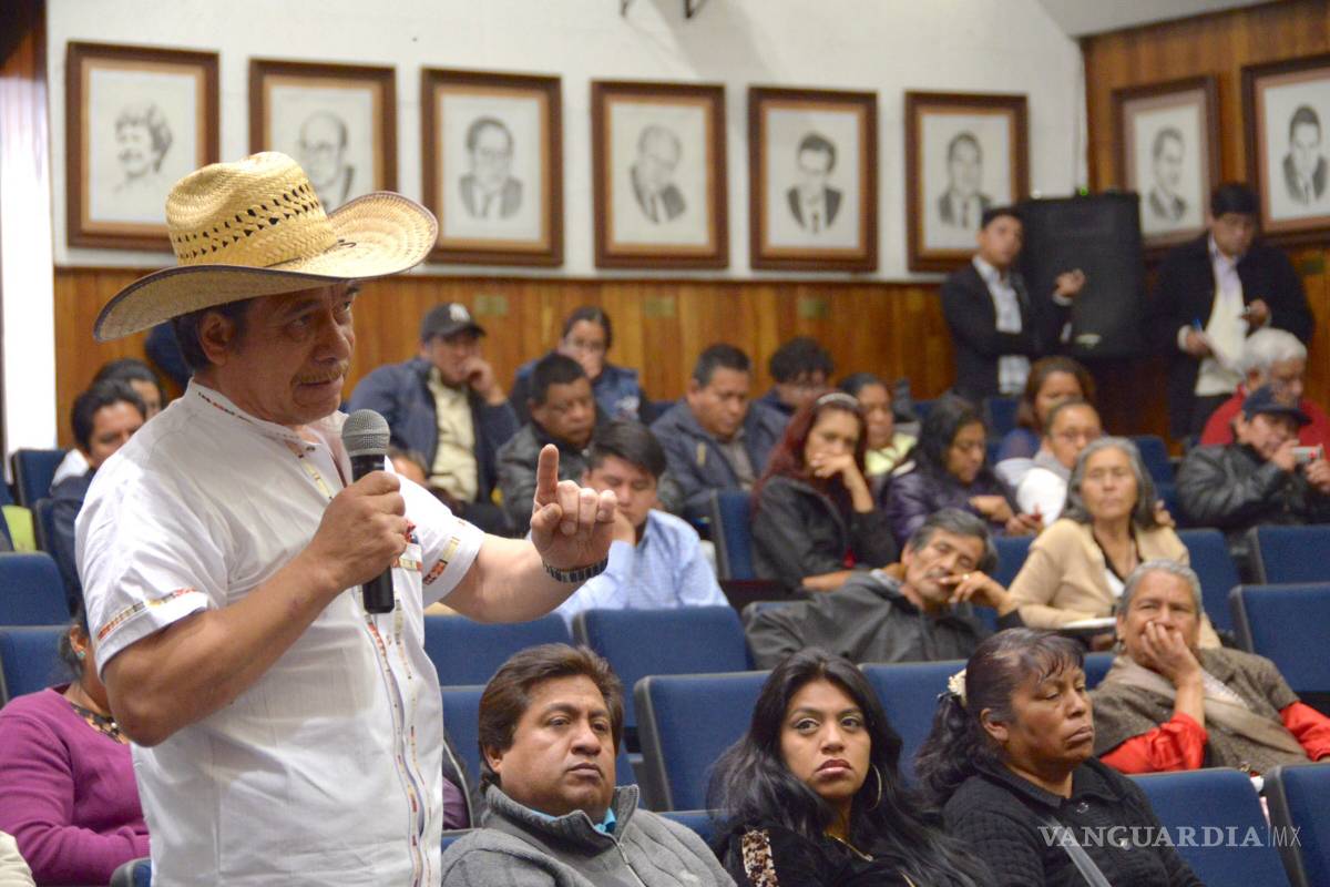 Grupos indígenas piden no ser mezclados con partidos rumbo a la Constituyente