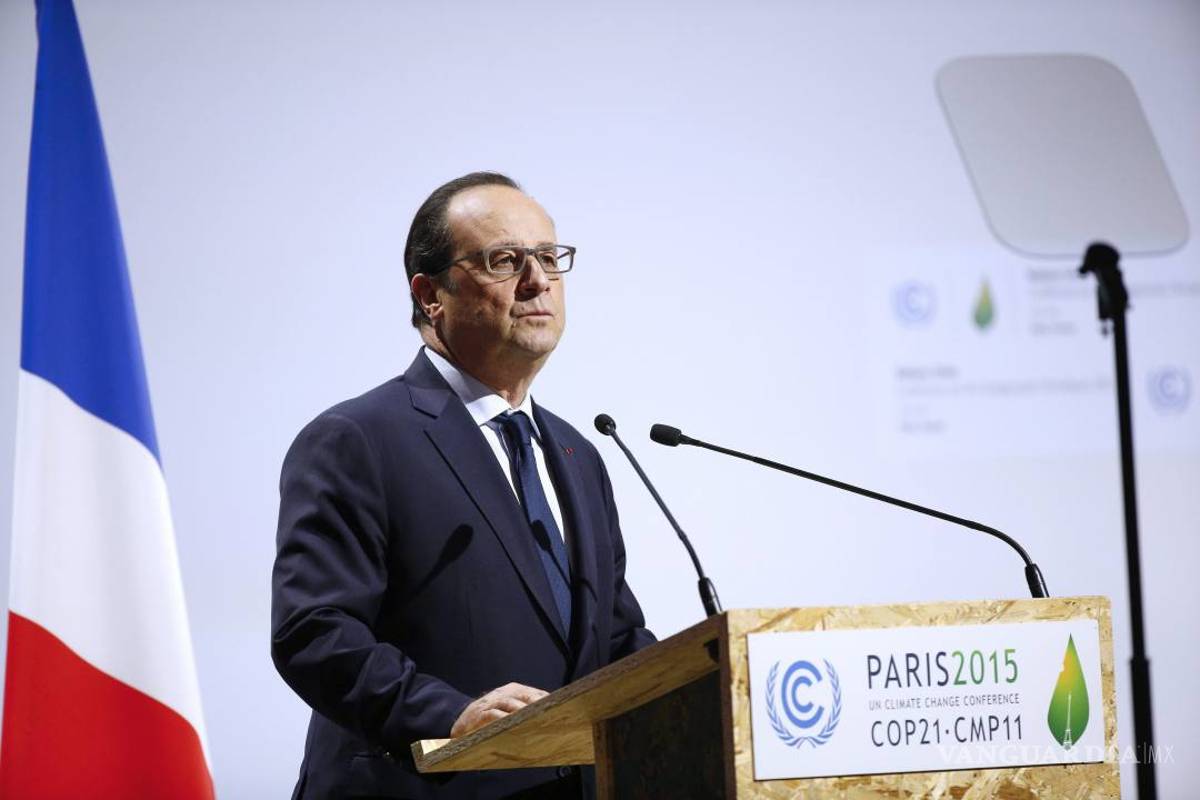 Está en juego el futuro del planeta: Hollande