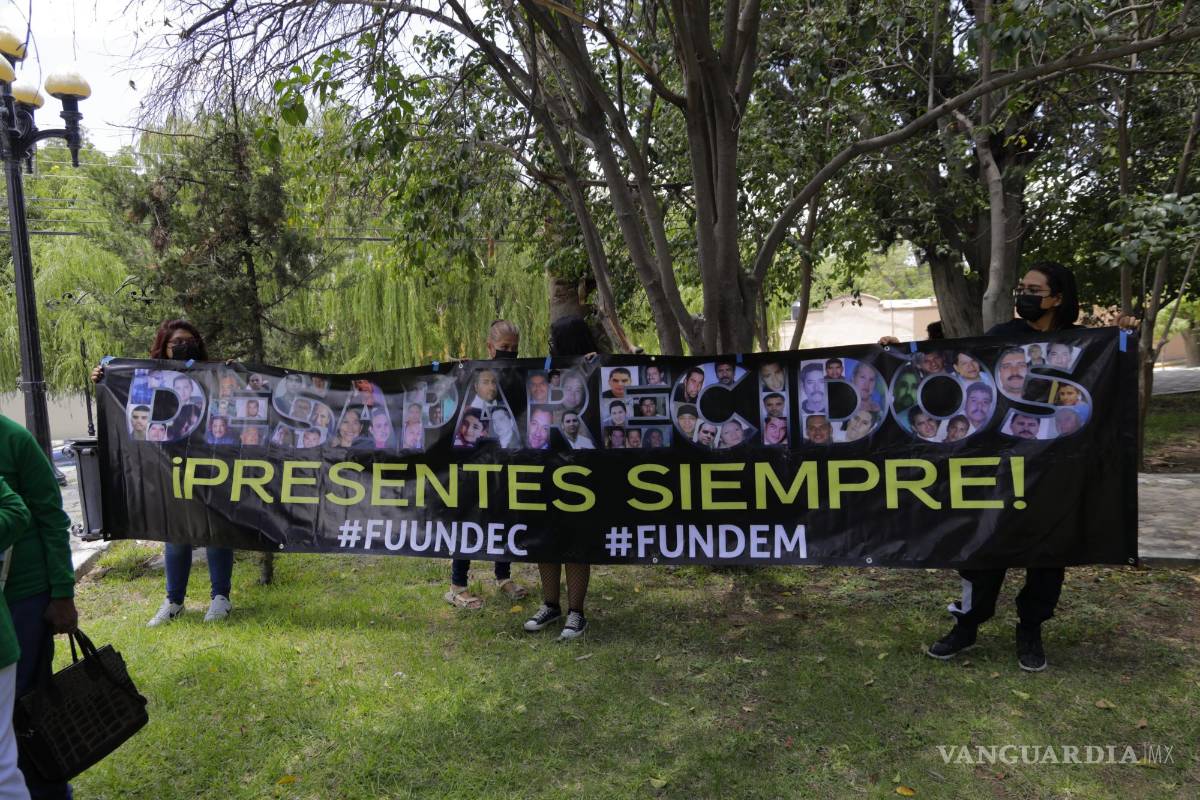 En apoyo a víctimas de desaparición en Coahuila, piden no más impunidad en fosas clandestinas