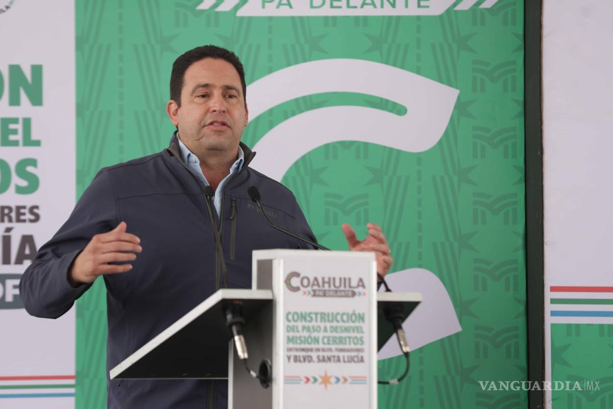 $!Javier Díaz González, alcalde de Saltillo, resaltó que la obra responde a una demanda histórica del sector oriente y permitirá reducir riesgos viales y tiempos de traslado.