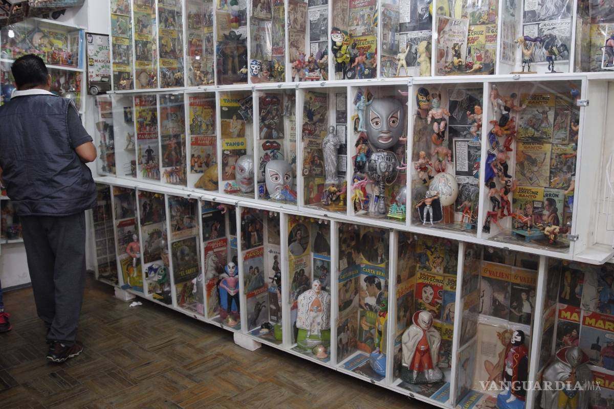 $!Mayor colección de juguetes del mundo está conformada por luchadores