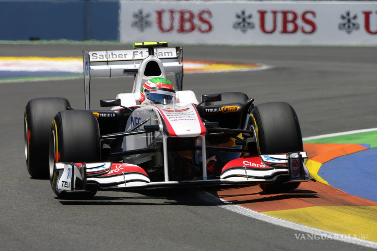 'Checo' Pérez y Esteban Gutiérrez con buen ritmo en Bélgica
