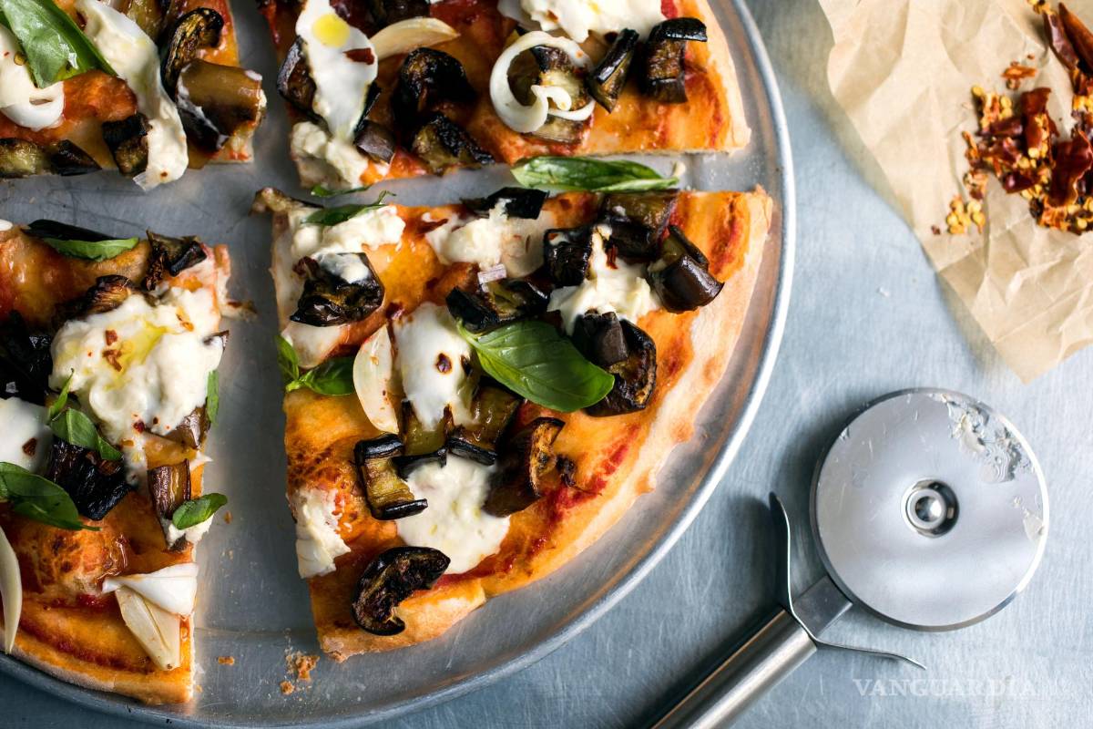 Receta: Pizza a la mozzarella