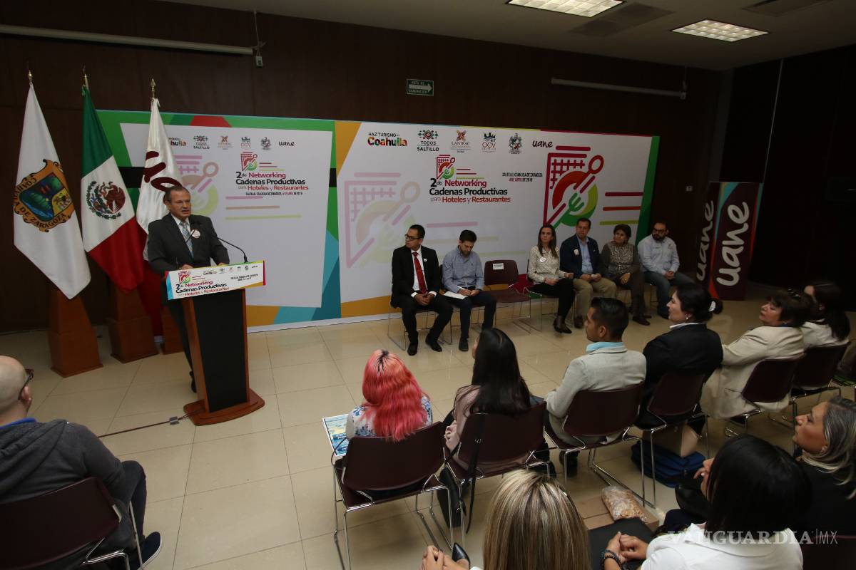 Inauguran 2do Networking de Cadenas Productivas para Hoteles y Restaurantes en Saltillo