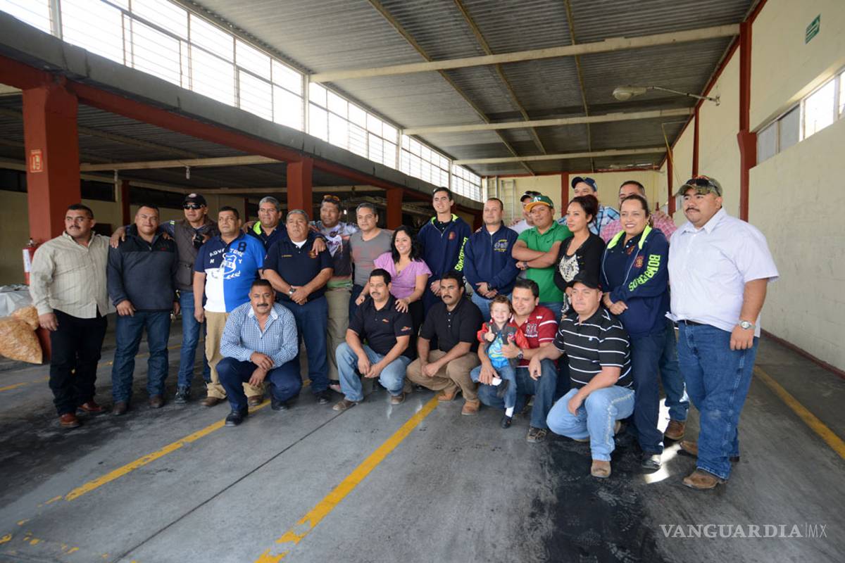 Bomberos de Saltillo celebran 35 años de existencia