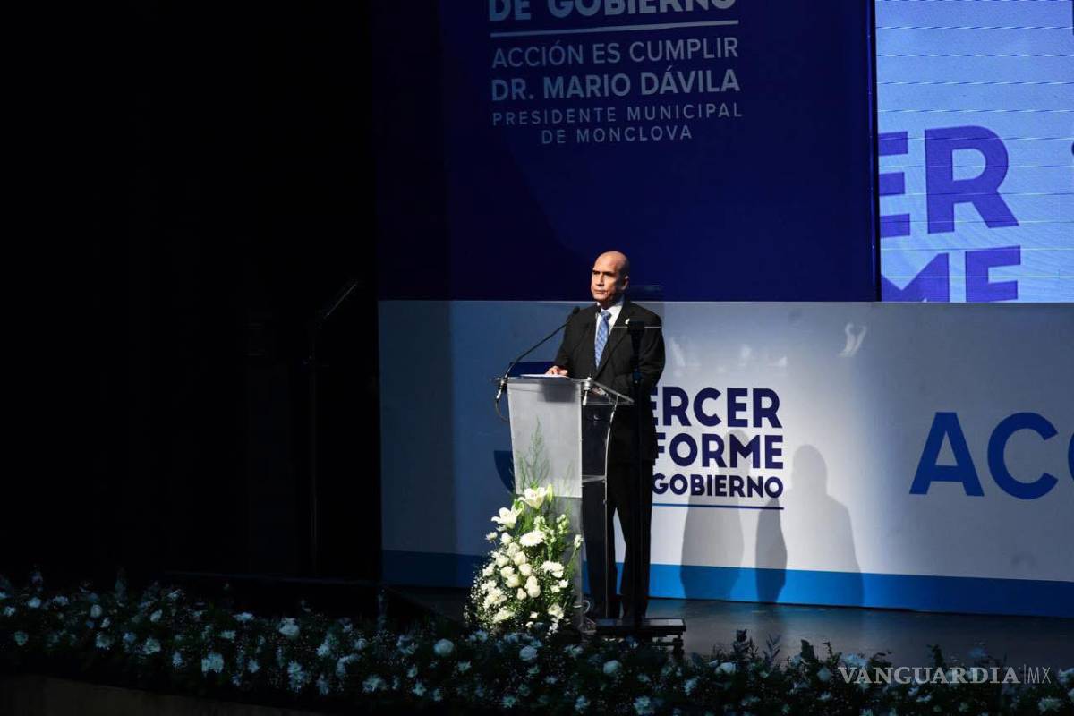 $!Mario Dávila rinde su tercer informe, destacando el legado de inversión pública y finanzas sanas.