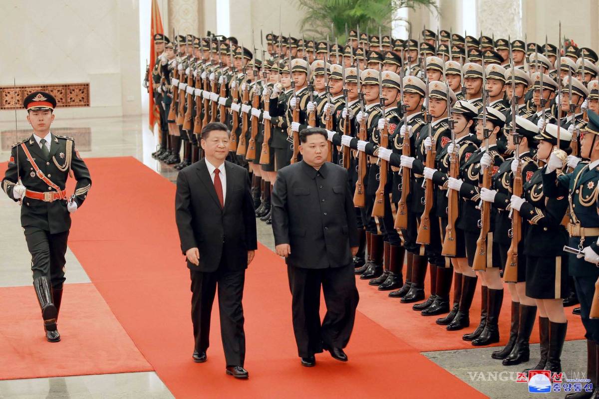 $!Entre sonrisas y brindis, la inesperada visita de Kim Jong Un a China
