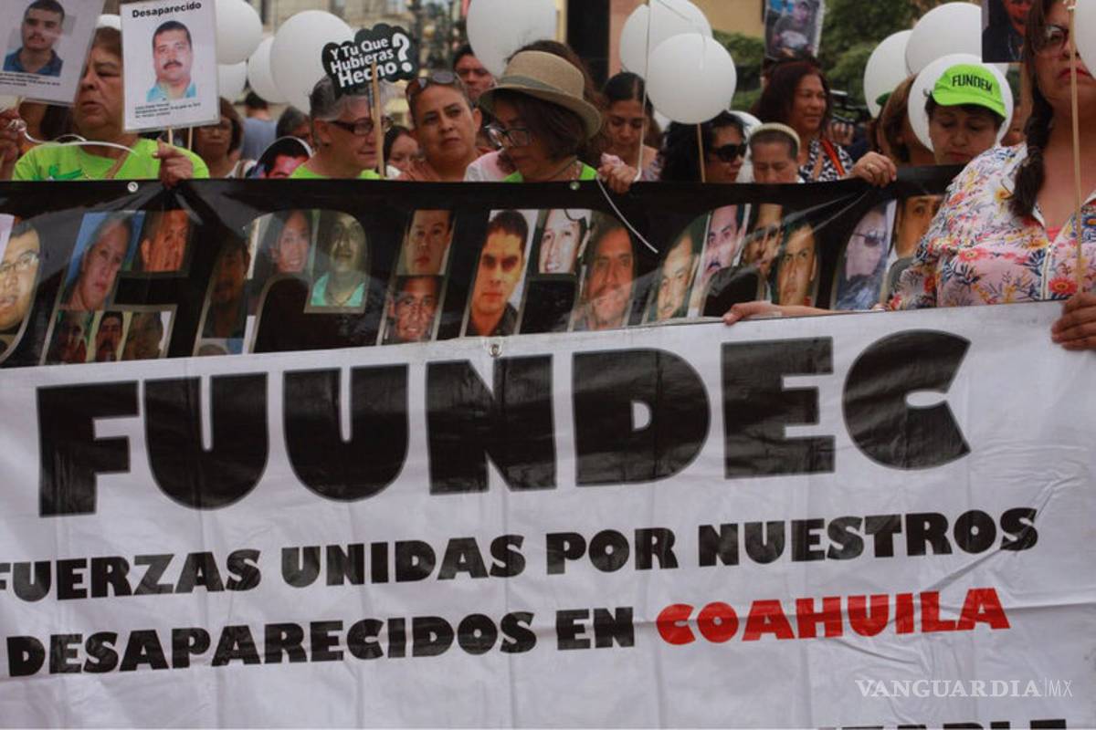 'Desaparecidos en Coahuila son una práctica sistemática y generalizada': Fuundec