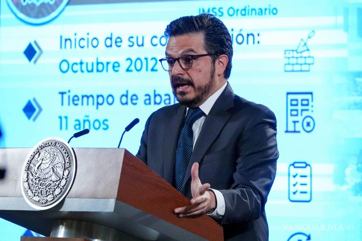 $!Zoé Robledo, director general del Instituto Mexicano del Seguro Social (IMSS).