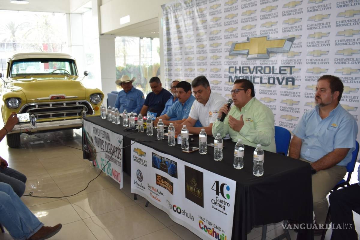 $!Anuncian el primer Festival de Autos Clásicos en Cuatro Ciénegas